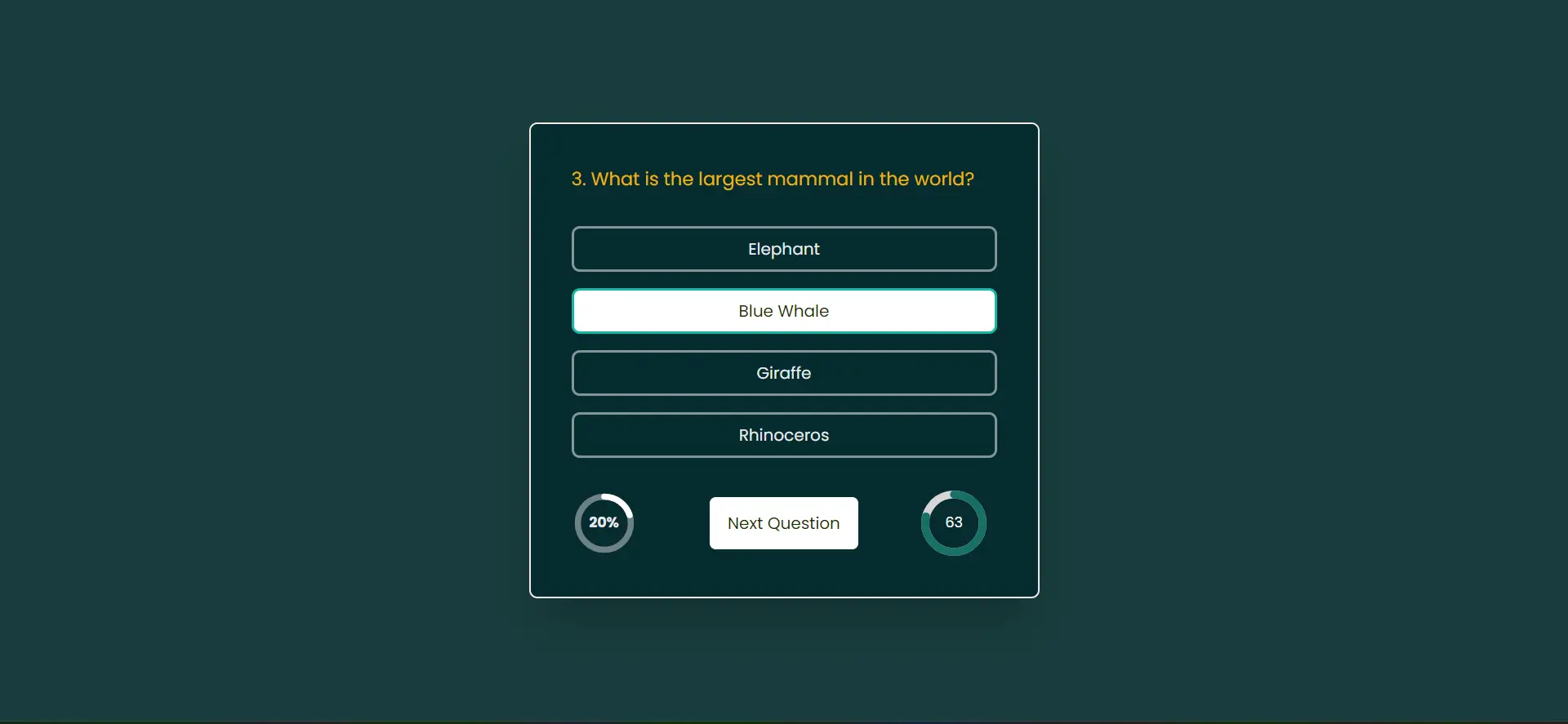 quiz app